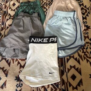 Lot of Nike Women’s shorts